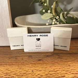 Henry Rose perfume fragrance discovery set